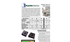Modular Split-a-Part Shredder Technical Specifications- Brochure