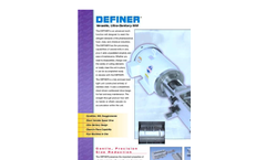 Definer - Mill - Versatile and Sanitary Mill - Brochure