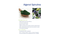 Algenol Spirulina - Brochure