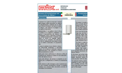 MTX - Model RS - Ultrasonic Wind Speed and Direction Sensors - Brochure