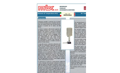 MTX - Model Pt100 - Air Temperature Sensor (Standard Output) -  Brochure