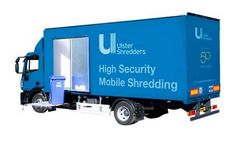 Ulster - High Security Document Shredding Truck