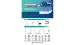 Asan qPCR Test - COVID-19 - Novel Corona Virus Real Time PCR Detection Kit - Datasheet