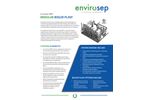 EnviroSep - Modular Hot Water Boiler Plants - Datasheet