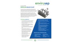 EnviroSep - Modular Hot Water Boiler Plants - Datasheet