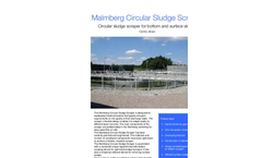 Malmberg - Circular Sludge Scraper Datasheet