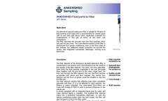 ANKERSMID - Model AFP Series - Fluid Particle Filter - Brochure