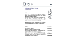 ANKERSMID - Model PANAM series - Tube Fittings - Brochure
