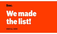 PME Made the Inc. 5000 List! | Precision Measurement Engineering