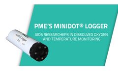 PME’s miniDOT® logger Aids Researchers in Dissolved Oxygen and Temperature Monitoring