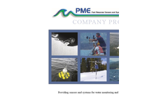 Precision Measurement Engineering, Inc. (PME) Company Profile Brochure