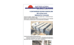 4 Containerized Reverse Osmosis Unit- Brochure