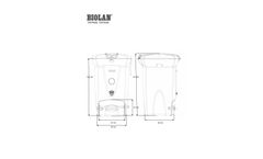 Biolan Quick - Model 220eco - Composter -  Brochure