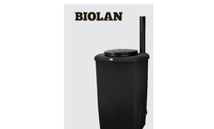 Biolan - Model eco - Composting Toilet - Manual
