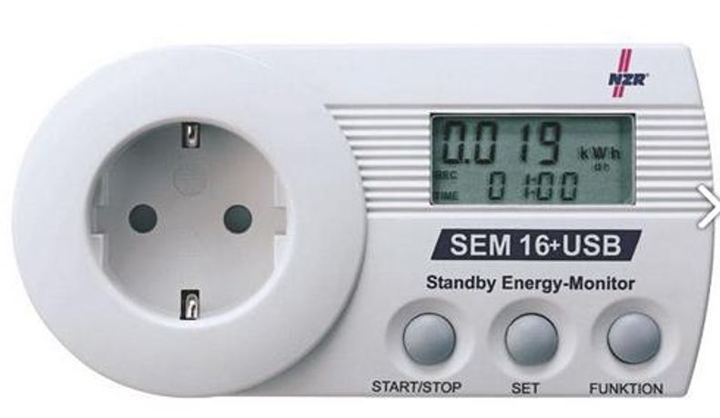 NZR - Model SEM 16+ USB - Standby Energy Monitor