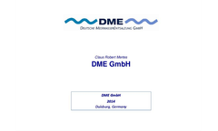 Deutsche MeerwasserEntsalzung (DME) - Company Presentation