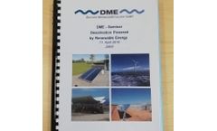 Seminar - Desalination Powered by Renewable Energy