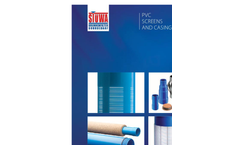 PVC screens and casings- Brochure