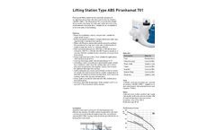 ABS - 701 - Lifting Station Piranhamat Datasheet