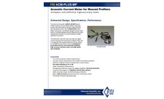 FSI - Model ACM-PLUS-MP - Acoustic Current Meter for Moored Profilers - Brochure
