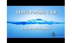 Using Excel Template for LISST-Portable|XR Video