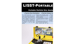LISST-Portable-XR Battery Powered Portable Particle Size Analyzer - Datasheet
