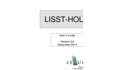 LISST-Holo Digital Holographic Imaging System - User Manual
