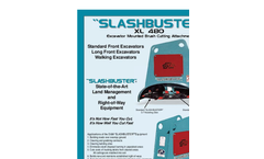 Slashbuster - Model XL 480 - Brush Cutter Brochure