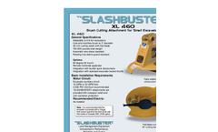 Slashbuster - Model XL 460 - Brush Cutter Brochure