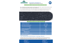 Coconut Shell Activated Carbon Media - Specification Sheet