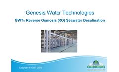 GWT - Reverse Osmosis (RO) Seawater Desalination - Presentation