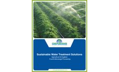 GWT AgroProcessing Water Sector Solutions - Brochure