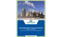 GWT Industrial Sector Water Solutions - Brochure