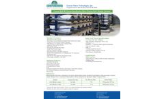 GWT - Brackish Water Reverse Osmosis Desalination - Process Water Systems  - Brochure