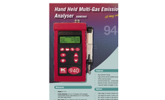 KANE 940 Combustion Analyser Brochure