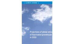 Projections of Global Emissions of Fluorinated Greenhouse Gases in 2050 pdf