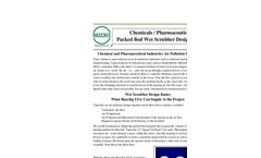 Chemicals / Pharmaceuticals Packed Bed Wet Scrubber Design Basics - Datasheet