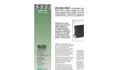 Dura-Pac XF and VF Media Sheet Media for Trickling Filters Brochure