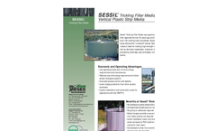 Sessil - Vertical Plastic Strip Media for Trickling Filters - Brochure