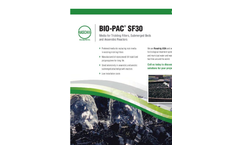 Bio-Pac - Model SF30 - Media for Trickling Filters, Submerged Beds and Anaerobic Reactors - Brochure