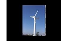 Small Wind Turbine  Video