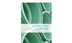 ULTRA - Model CORR / RIB - PVC Gravity Sewer Pipe Brochure