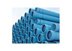 Ultra Blue - Model PVCO C909 & F1483 - Molecularly Oriented Pipe