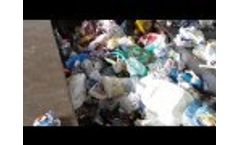 Domestic Waste Refuse Treatment Plant - Video