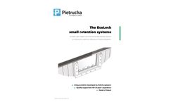 Pietrucha - Small Retention Sluice  - Brochure