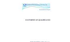 Statement of Qualifications Brochure