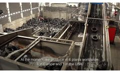 Hagglunds in Recycling at Genan, Germany - Video
