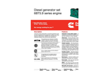 6BT5.9 Series Power Generation Generators Spec Sheet