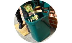 Great-Green - 23 litre Outdoor Food Waste Caddy Bin