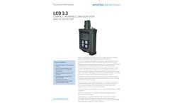Model LCD 3.3 - Compact, Wearable CWA Identifier and TIC Detector - Datasheet